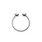 Double Ball Open Adjustable Knuckle Ring
