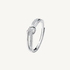 Retro Vintage 925 Sterling Silver Open Adjustable Ring