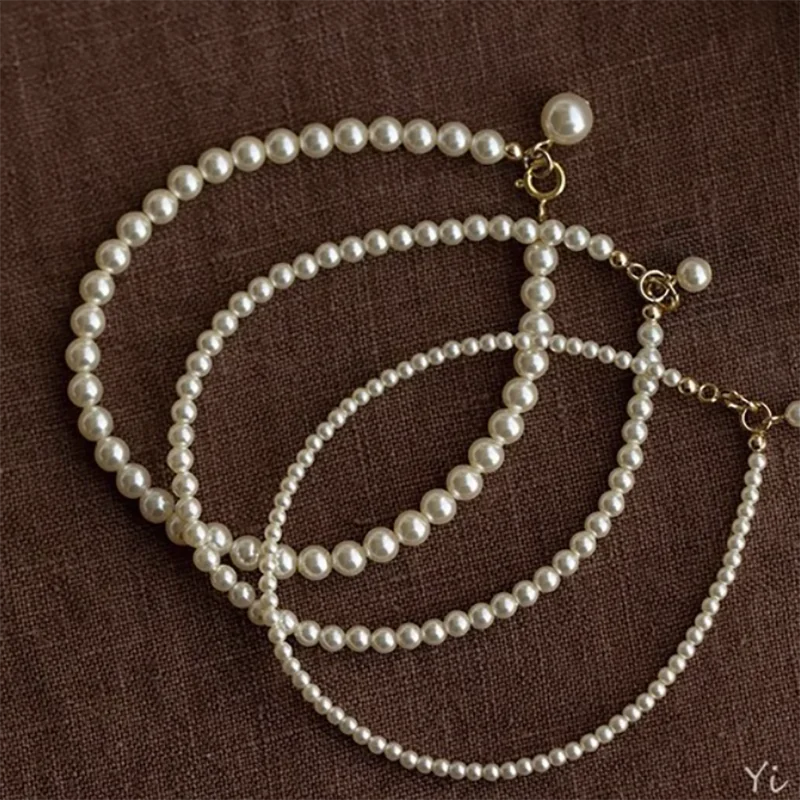 Astrid Delicate Petite Pearl Strand Bracelet