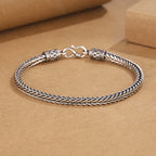 Sterling Vintage Link Chain Bracelet