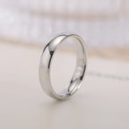 Classic 4mm Stainless Steel Band Ring