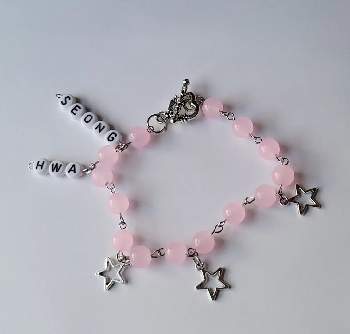 Ayla Y2K Beaded Charm Bracelet