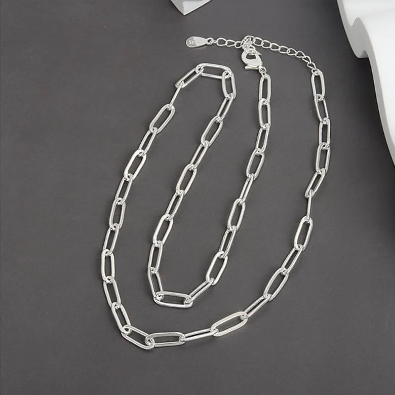 925 Sterling Silver Simple Pearl Pendant Necklace