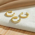 Dainty 14K Gold Plated Non-Pierced Cartilage Ear Cuff