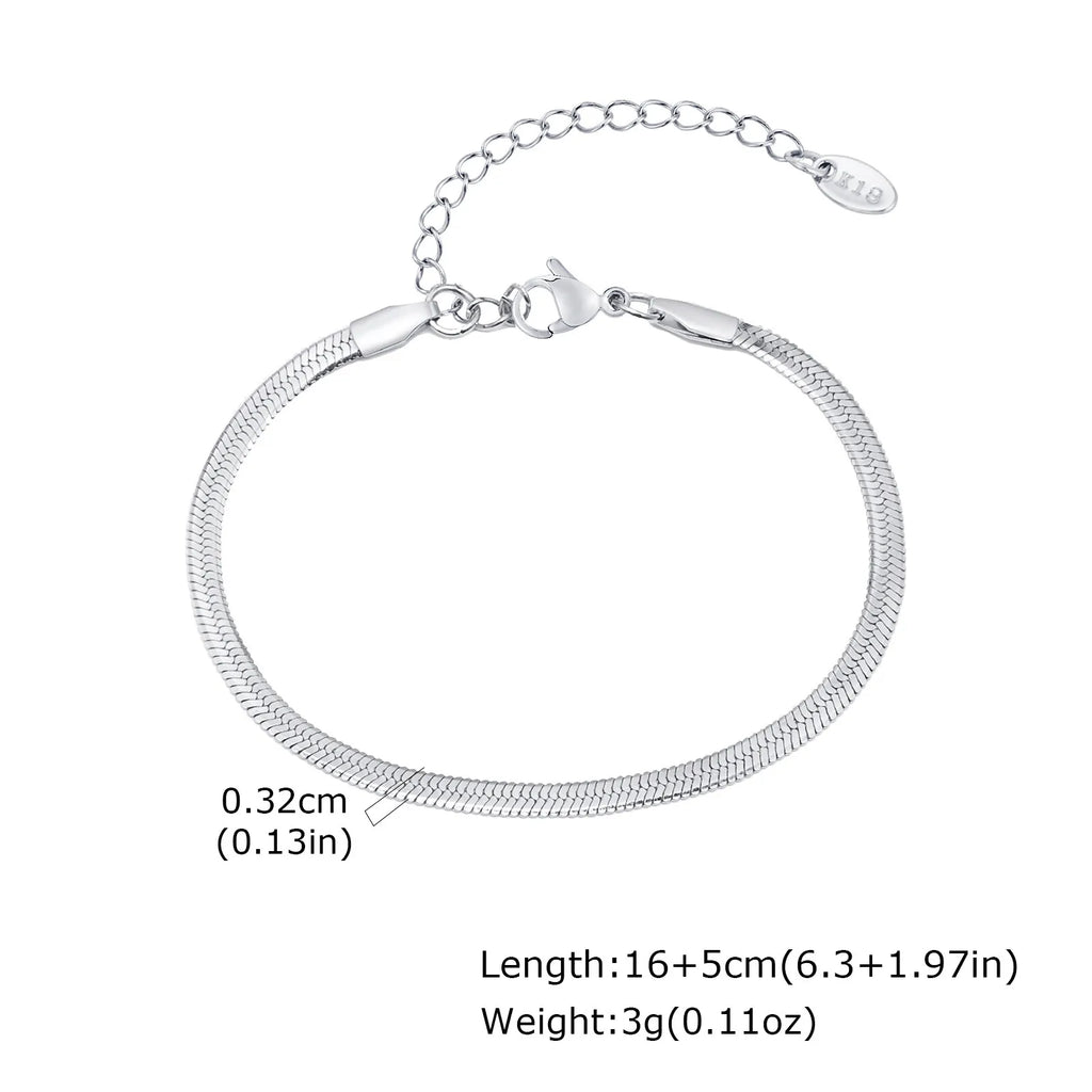 Nexus Stainless Steel Cuban and Rope Chain Bracelet Set