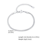 Nexus Stainless Steel Cuban and Rope Chain Bracelet Set