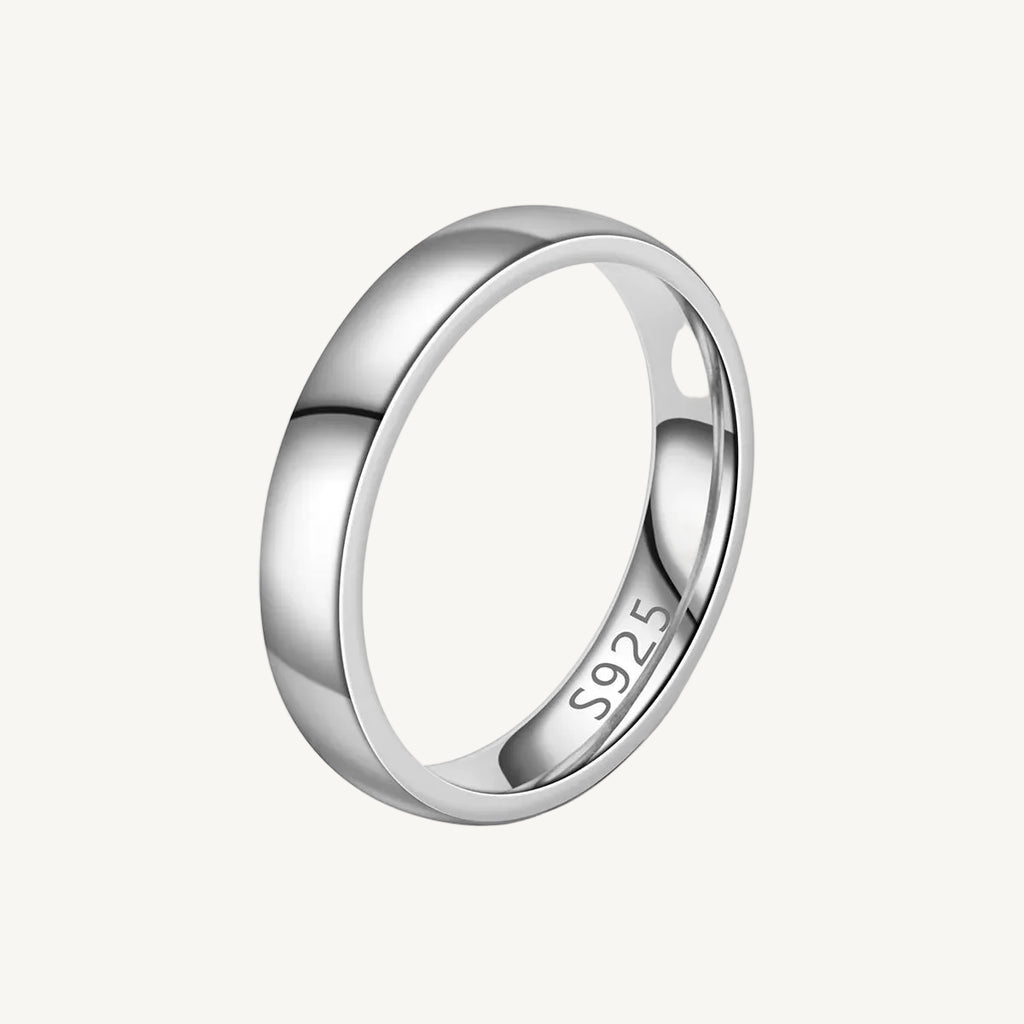 Classic 4mm Stainless Steel Band Ring