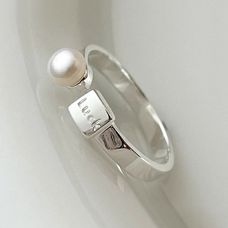 Irregular Shell Overlapping 925 Sterling Silver Ring