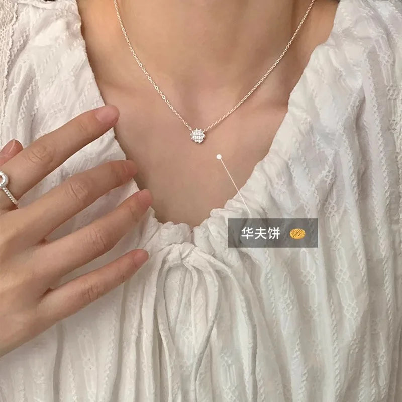 925 Sterling Silver Simple Pearl Pendant Necklace