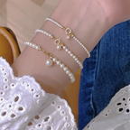 Astrid Delicate Petite Pearl Strand Bracelet