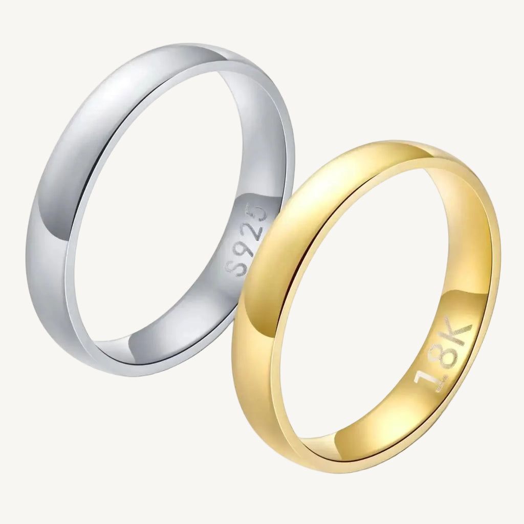 Classic 4mm Stainless Steel Band Ring