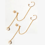 Handcrafted 14K Gold Filled Pearl Non-Pierced Ear Cuff