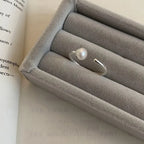 Irregular Shell Overlapping 925 Sterling Silver Ring