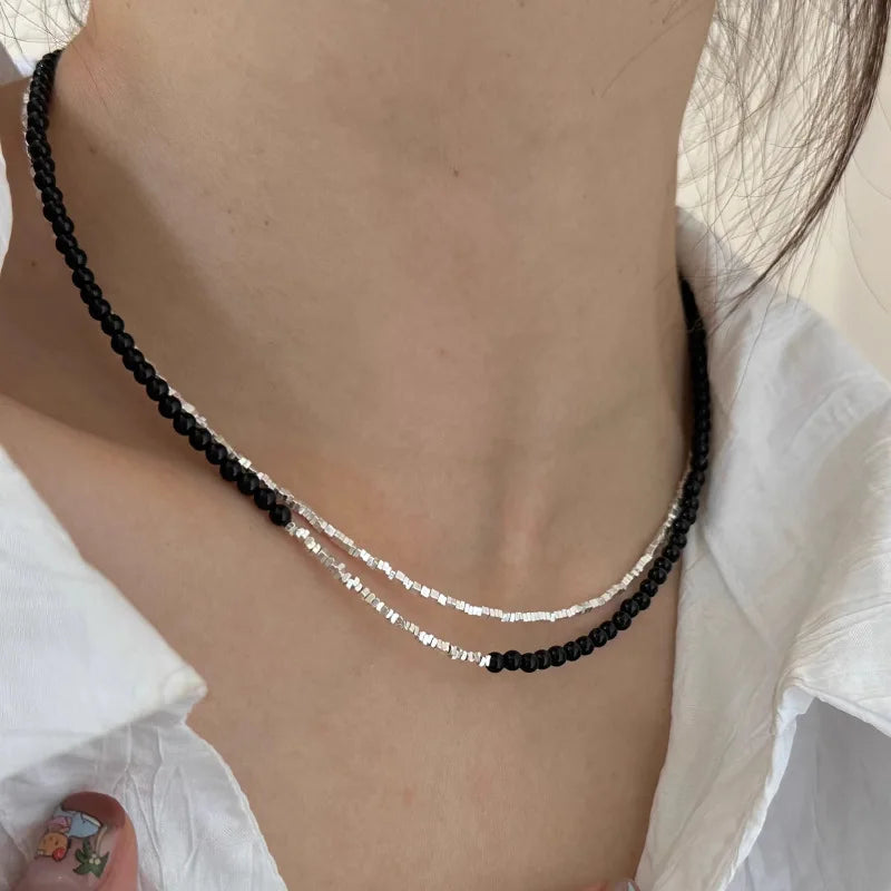 925 Sterling Silver Simple Pearl Pendant Necklace
