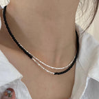925 Sterling Silver Simple Pearl Pendant Necklace