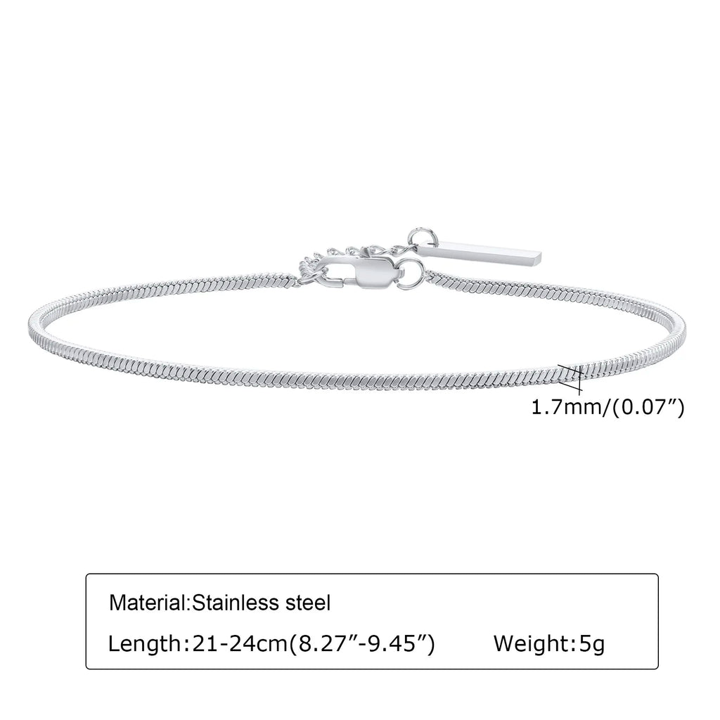 Nexus Stainless Steel Cuban and Rope Chain Bracelet Set