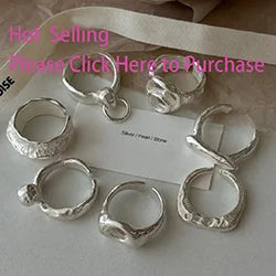Irregular Shell Overlapping 925 Sterling Silver Ring