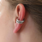 2-Piece Chunky Statement Non-Pierced Ear Cuff Set