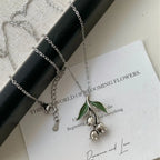 925 Sterling Silver Simple Pearl Pendant Necklace