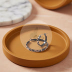 Leopard Print Large Round Hoop Earrings