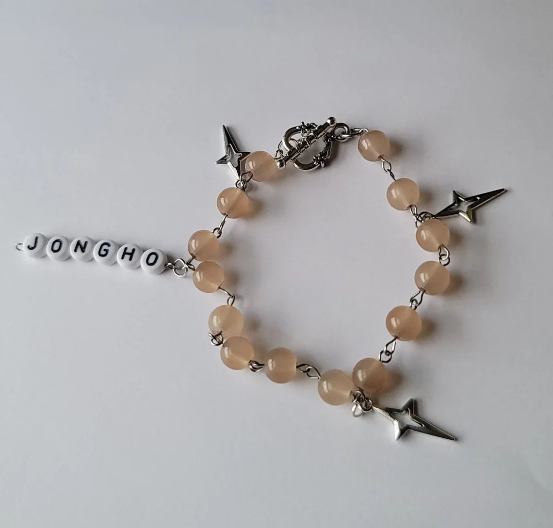 Ayla Y2K Beaded Charm Bracelet