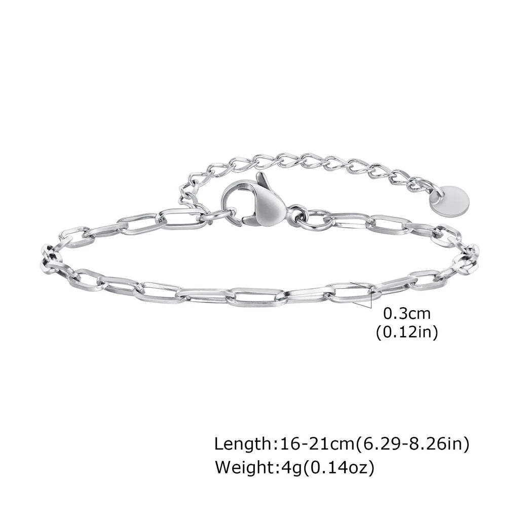 Nexus Stainless Steel Cuban and Rope Chain Bracelet Set