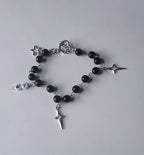 Ayla Y2K Beaded Charm Bracelet
