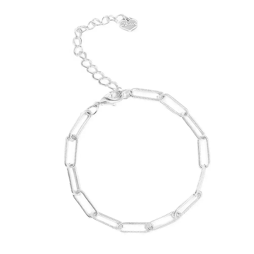 Lumin Delicate Light-Reflecting Chain Bracelet
