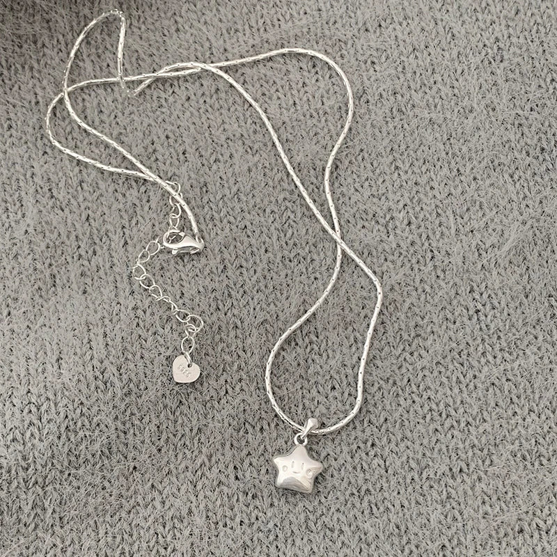 925 Sterling Silver Simple Pearl Pendant Necklace