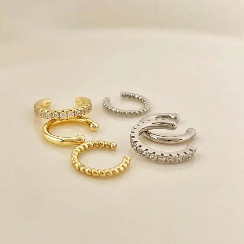 Dainty 14K Gold Plated Non-Pierced Cartilage Ear Cuff