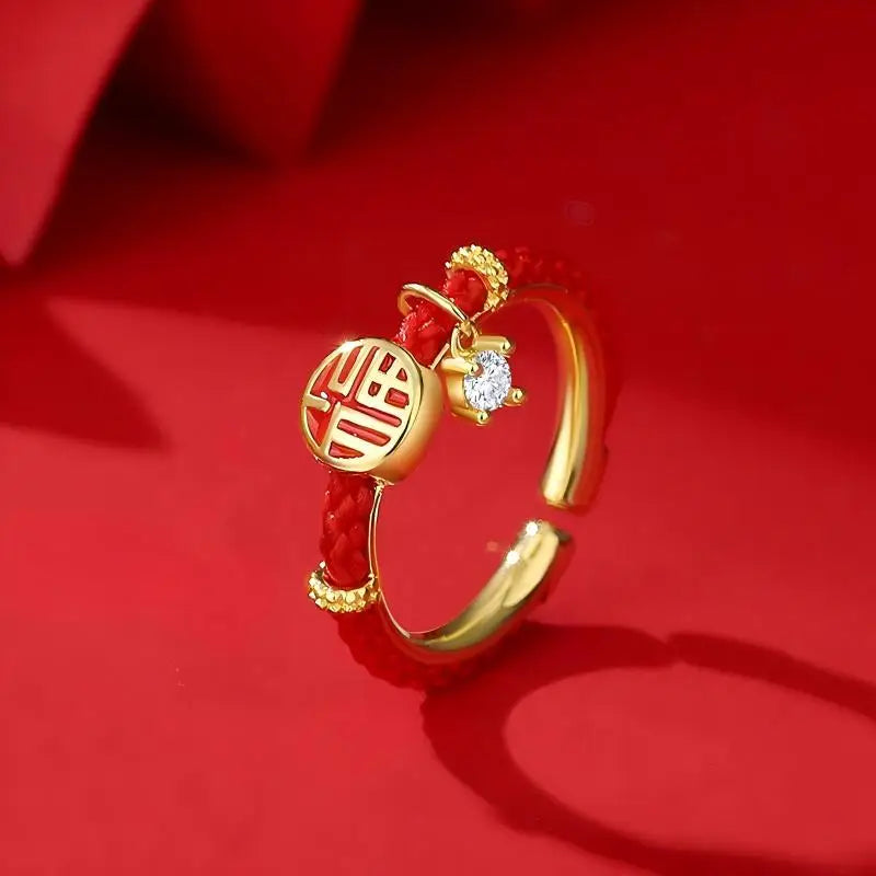 Minimalist Asymmetric Rose Gold-Plated Stainless Steel Ring
