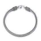 Sterling Vintage Link Chain Bracelet