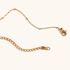 Retro Celestial Multi-Color Zircon Moon & Star Medallion Necklace