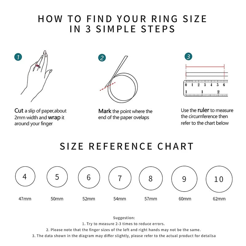 Three-Layer Interlocked Gold Zircon Stainless Steel Ring