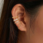 Dainty 14K Gold Plated Non-Pierced Cartilage Ear Cuff