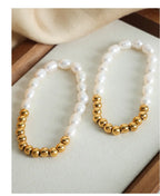 Calla Freshwater Pearl and Beaded Bracelet