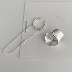 Geometric Zircon Non-Piercing Ear Cuff