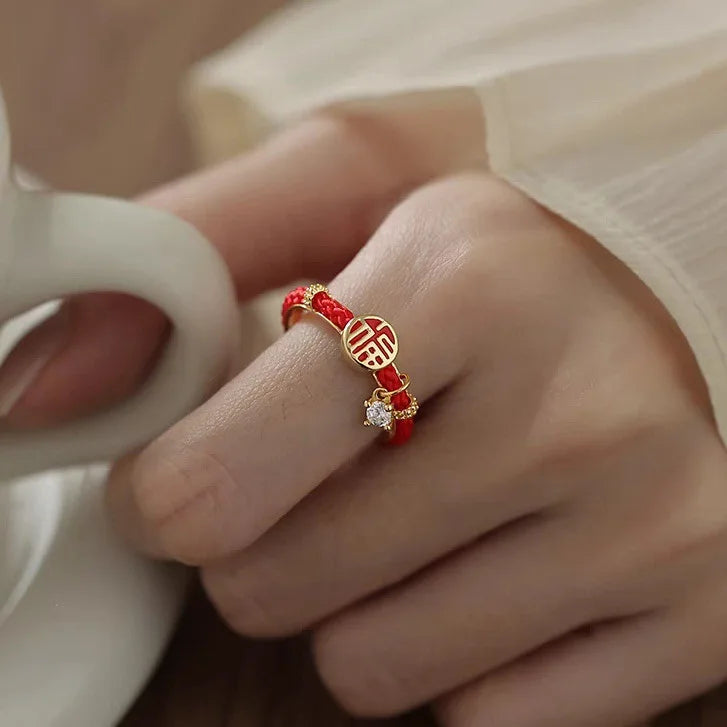 Minimalist Asymmetric Rose Gold-Plated Stainless Steel Ring