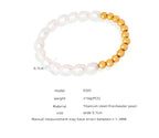 Calla Freshwater Pearl and Beaded Bracelet