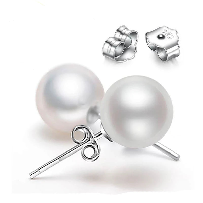 Micro Crystal Disco Ball Stud Earrings