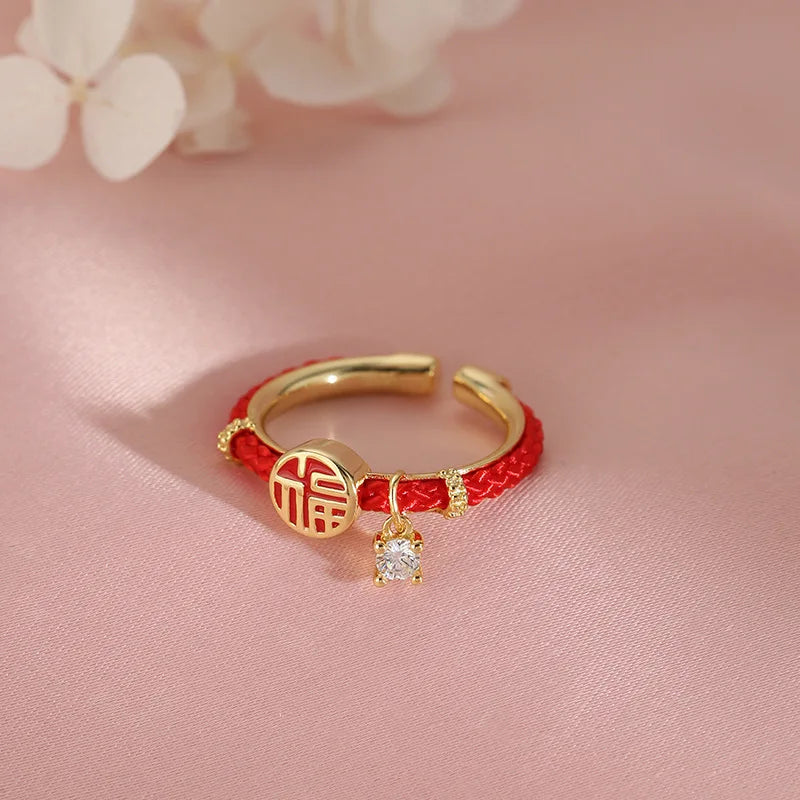 Minimalist Asymmetric Rose Gold-Plated Stainless Steel Ring